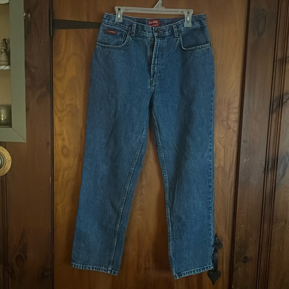 Chaps blue jeans 100% Cotton excellent condition 3582